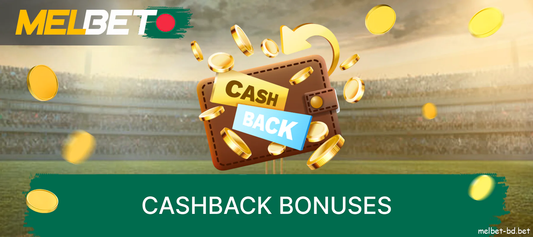 Melbet bookmaker cashback bonus for Bangladeshi players