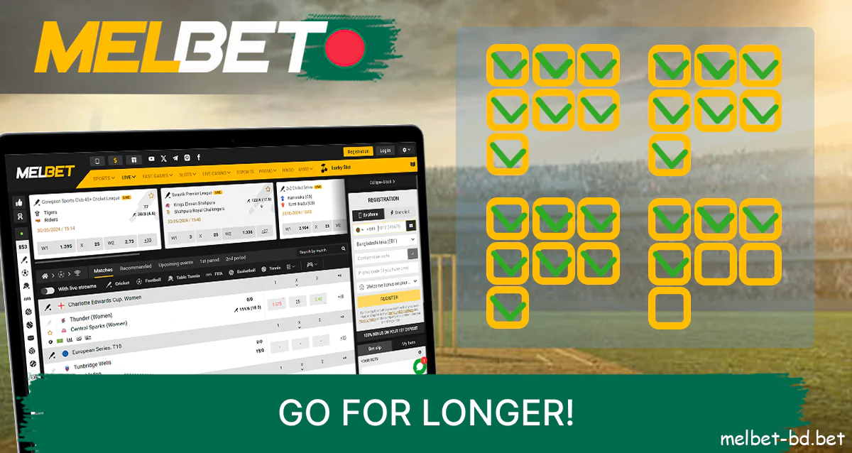 Melbet Compete for your bonus by betting daily for 42 consecutive days