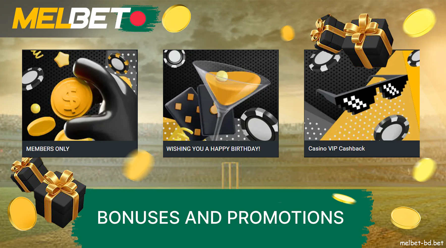 Bonuses and promotions for Melbet players in Bangladesh