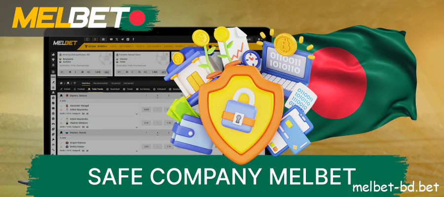 Melbet is a reliable and safe company