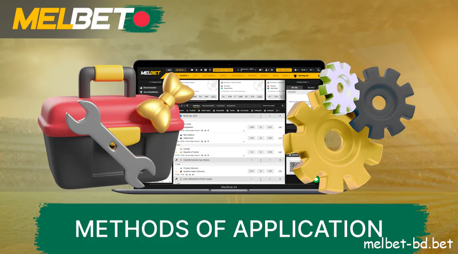 Application procedure on Melbet company website in Bangladesh