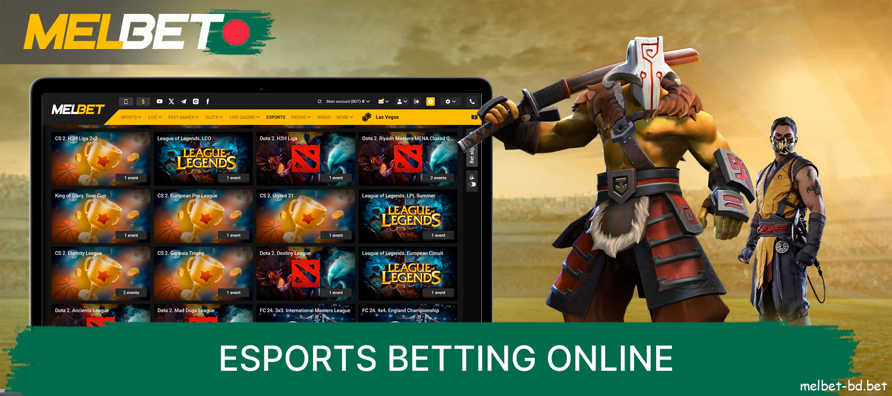 Melbet Bangladesh Online Cybersports Betting