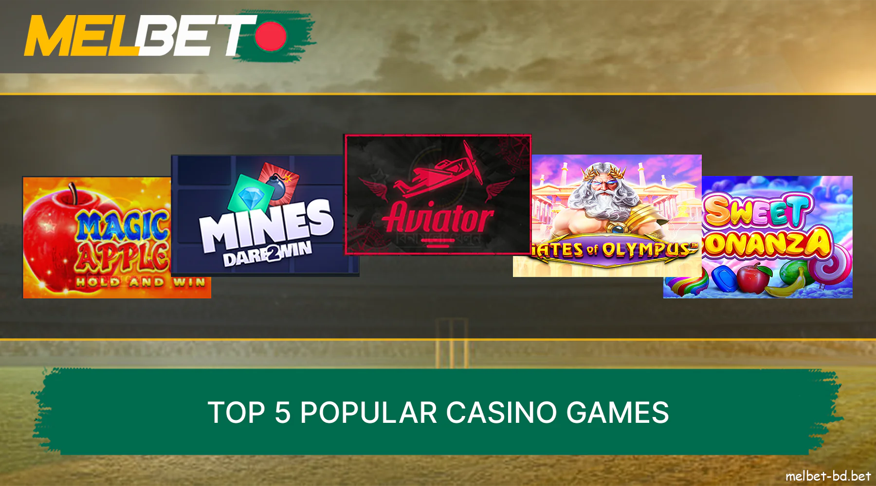 Melbet's most popular casino game