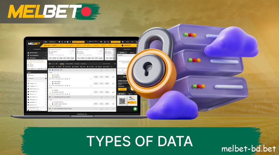 Types of Information Collected on the Melbet Website